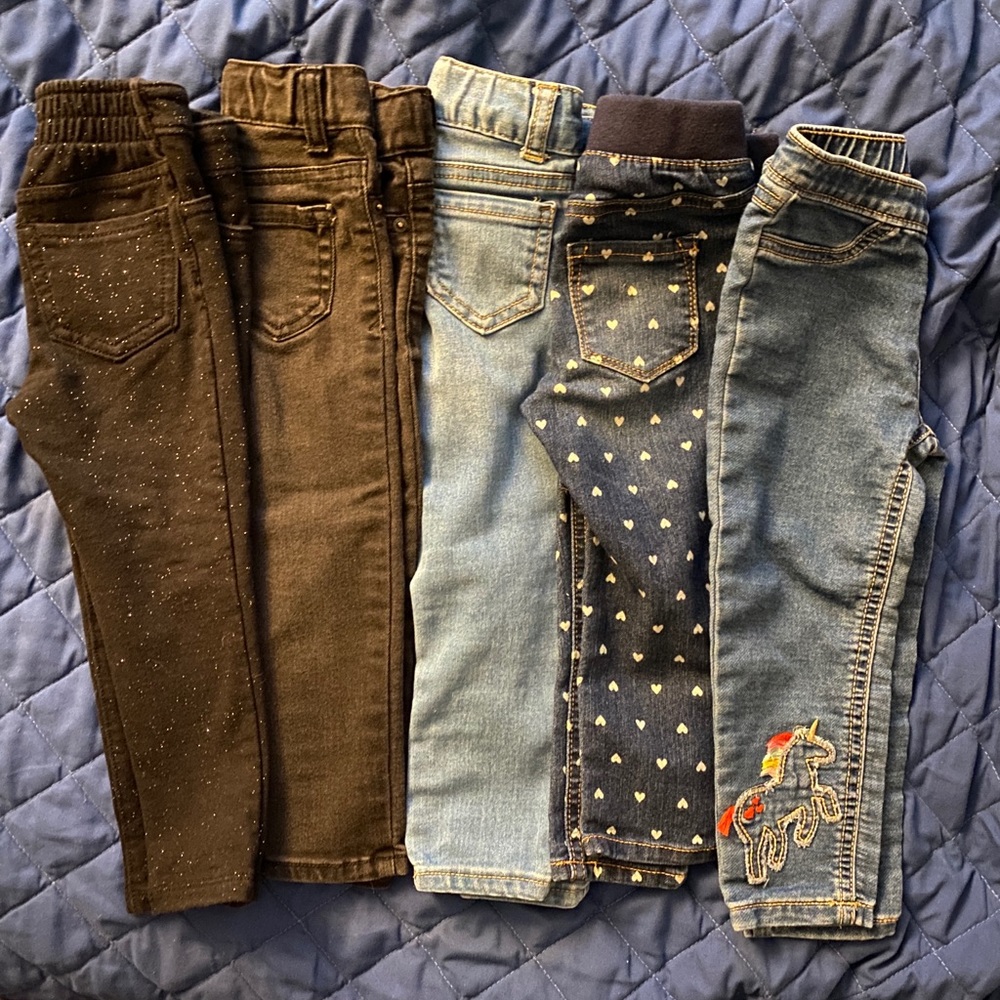 5 pairs pants